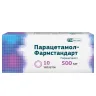 Упаковка: Парацетамол-Фармстандарт 500 мг, 10 шт, таблетки