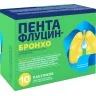 Упаковка: Пентафлуцин-Бронхо 8 мг+200 мг+500 мг+20 мг+200 мг, 5 г, 10 шт, гранулы для приготовления раствора для приема внутрь