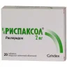 Упаковка: Риспаксол таб. п/о 2мг №20