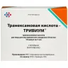 Упаковка: Транексамовая кислота-ТРИВИУМ 50 мг/мл, 5 мл, 10 шт, раствор для внутривенного введения