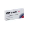 Упаковка: Зокардис 30 30 мг, 28 шт, таблетки покрытые оболочкой